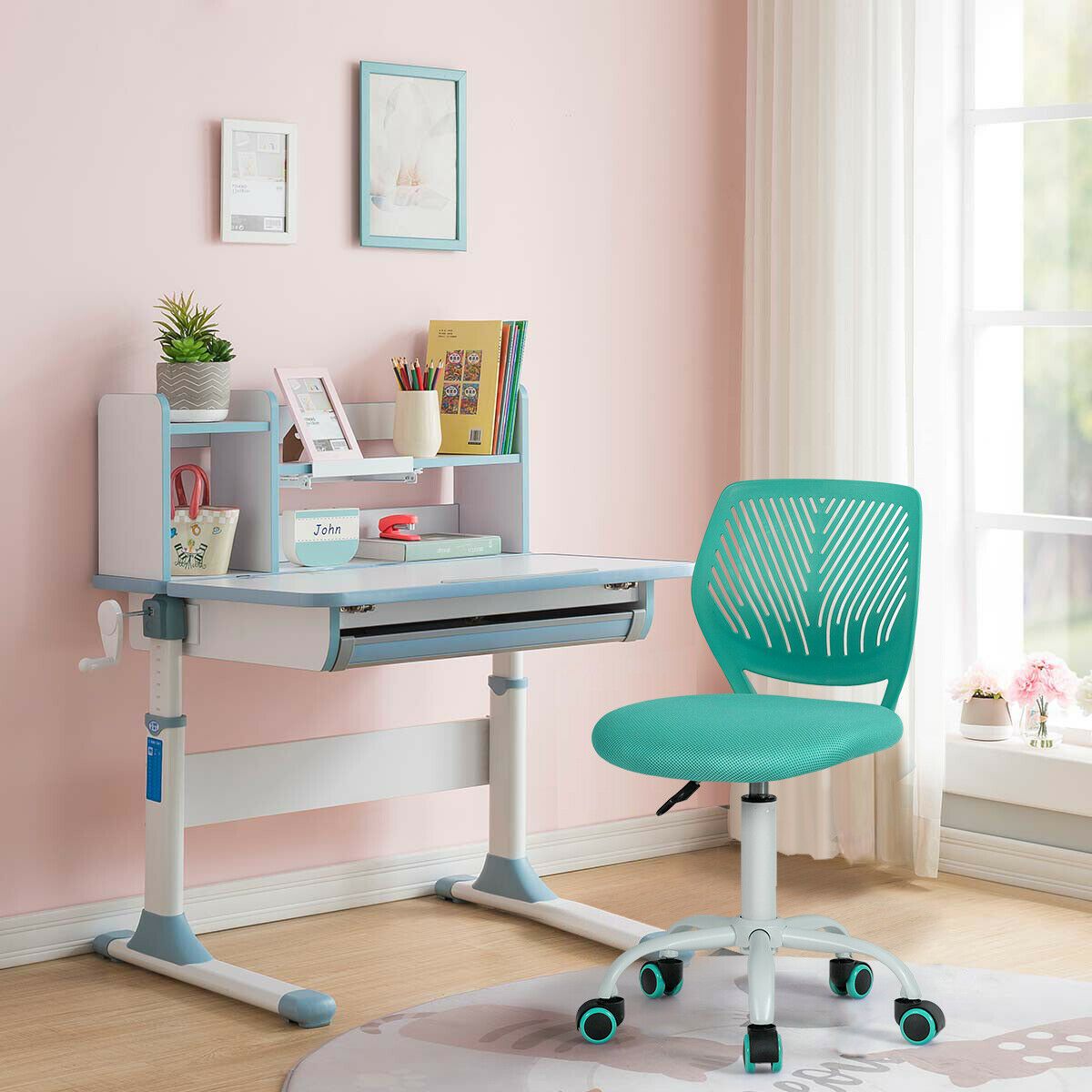 Children's Height Adjustable Computer Office Chair